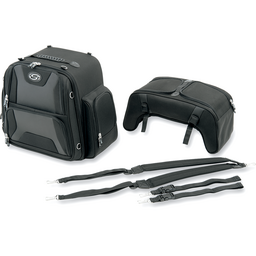 FTB3600 Sport Sissy Bar and Combo Bag - Black thumbnail-1