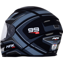 FX-99 Helmet - Recurve - Matte Black/Gray - Small thumbnail-4