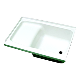 Specialty Recreation Right Drain Step Tub, 24" x 36", White