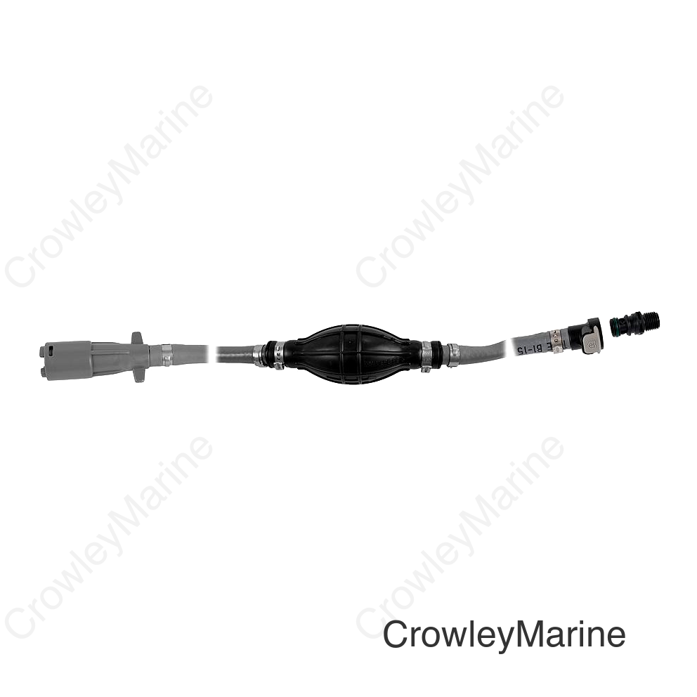 Attwood Fuel Line Hose Kit With Universal Sprayless Connector For Mercury Pre 1998 3/8" x 6'