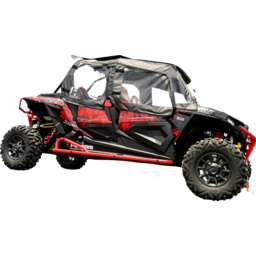 Soft Upper Doors - Rear Windshield - Roof - Black - Polaris thumbnail-6