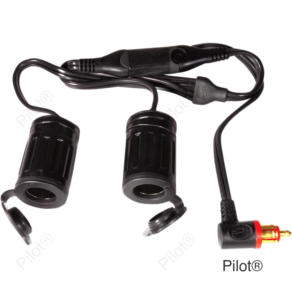 Y-Splitter - DIN to Dual Socket Adapter