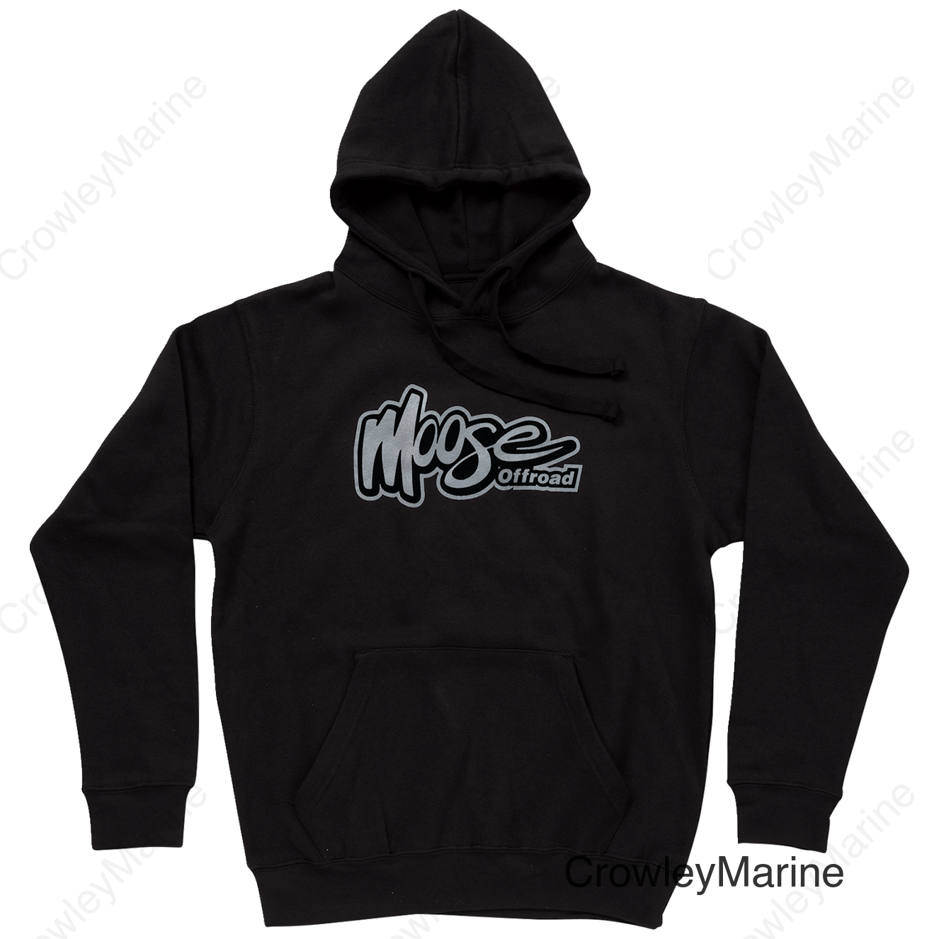 HOODIE WMN MOOSE OFFROAD BLACK SM