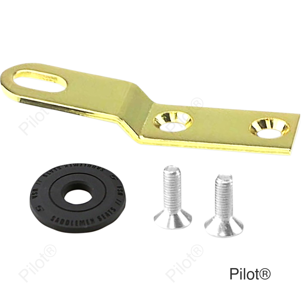 Seat Bracket - Gold - 1/4"-28