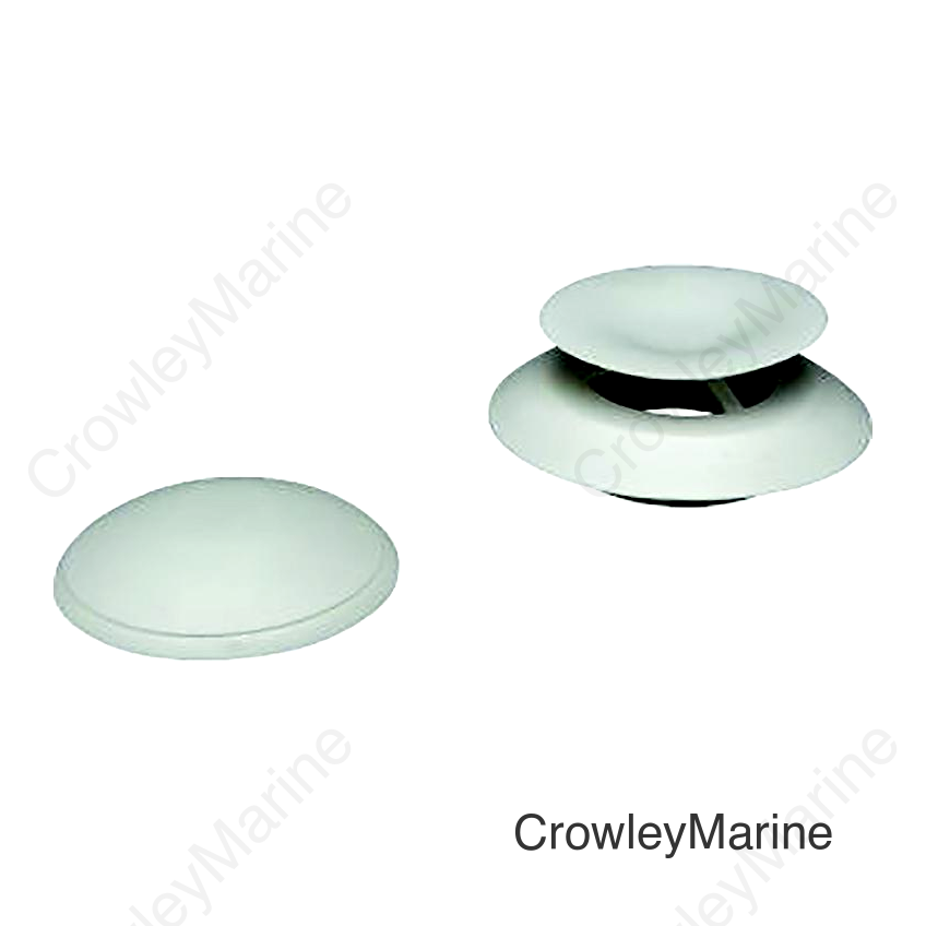Sea-Dog 5173971 Pop-Up Sink Stopper, A: 2-7/16" , B:1-1/2", C:1", Large , Weight: 0.2"