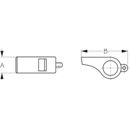 POLICE WHISTLE POP DISPLAY 35/PC thumbnail-0