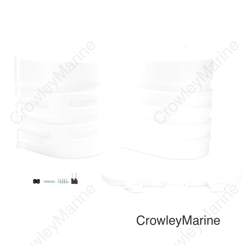 PROPANE TANK COVER DBL 20# WHT