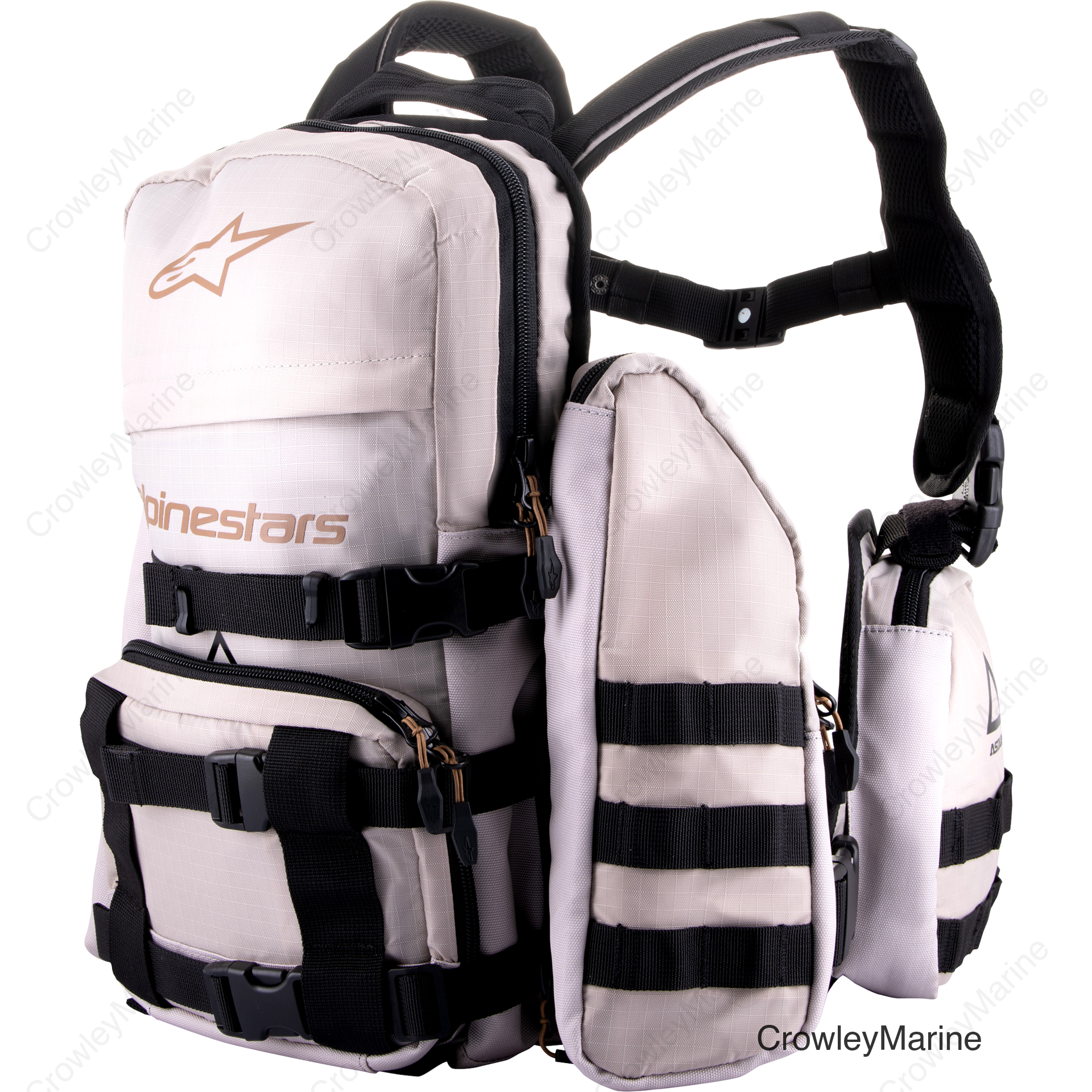 TECHDURA TACTICAL PACK WARM GREY/BLACK