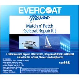 Gel Coat Repair Kit, 4 per Case