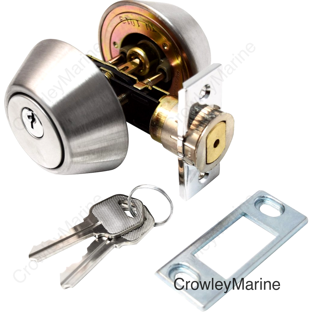 DEADBOLT  DBL. CYL. 5/8'