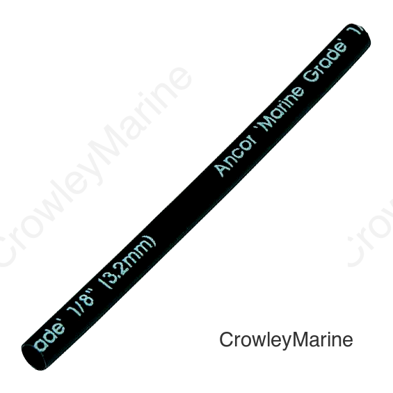 Ancor 304148 Marine Grade™ Adhesive Lined Heat Shrink Tubing, 3/8" x 48" , Black, 1/Pk