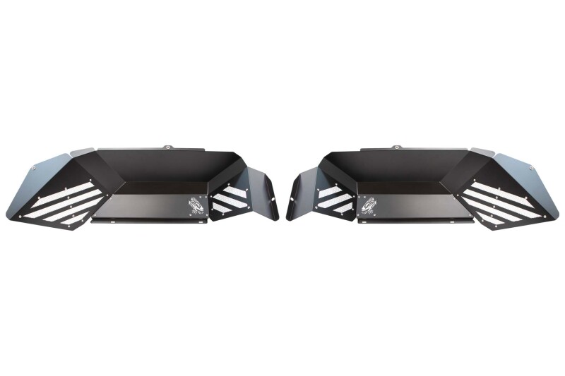Fishbone Offroad 2020+ JT Gladiator Rear - Black Aluminum Inner Fenders