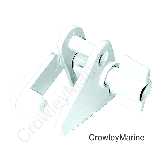 T-H Marine Pontoon Gate Latch Fits 1", 1-1/8" and 1-1/4" Square Tubing