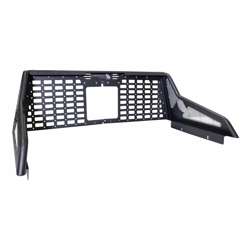Fishbone Offroad 2016+ Tacoma Chase Rack w Molle Window Panel