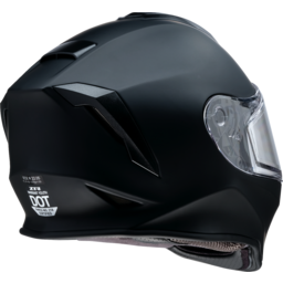 HELMET WARRANT YTH SNOW FLAT BLACK MD thumbnail-2