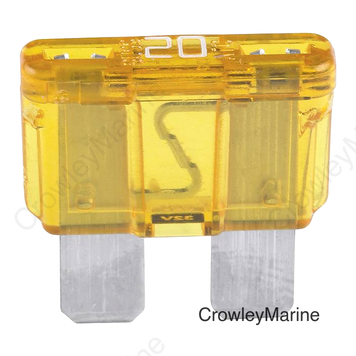 Seachoice ATC Blade Fuses, 20 Amp, 100/pk