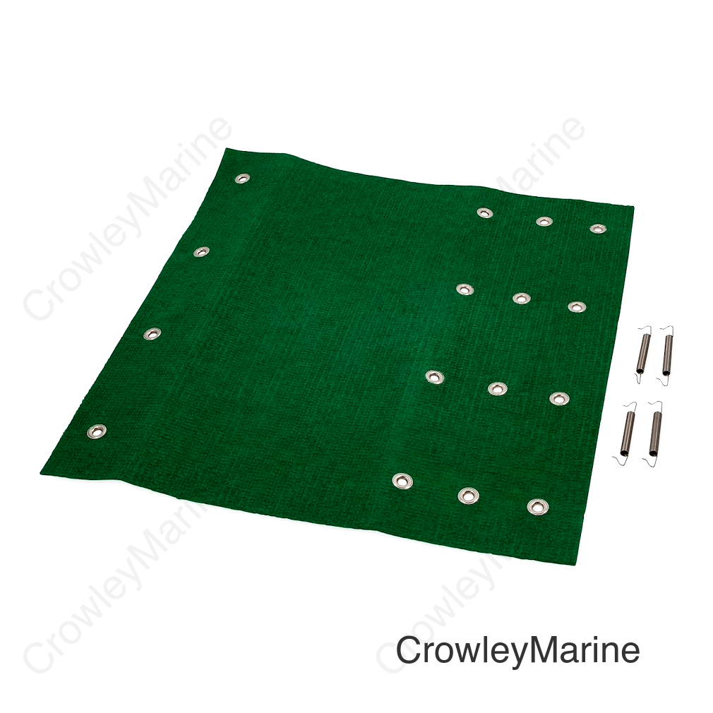 STEP RUG XL GREEN  23X22'