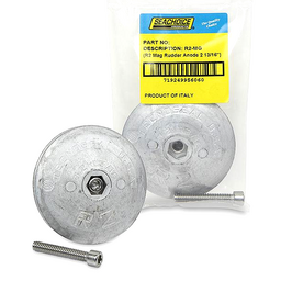 Seachoice 95606 Rudder & Trim Tab Anode w/Allen Screw, Magnesium, Model R2, Size 2-13/16" dia. x 1/2" thumbnail-0