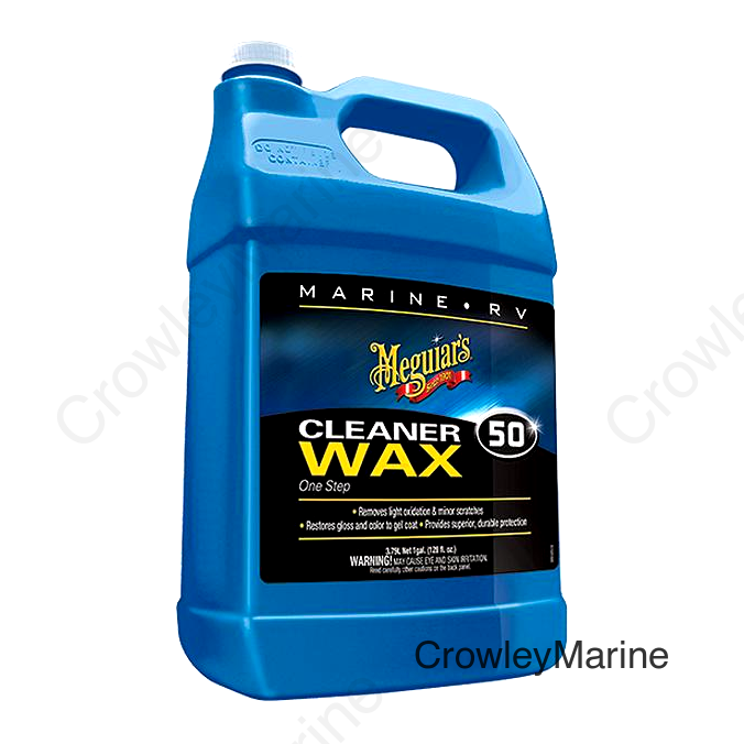 Meguiar's M5001 One Step Cleaner/Wax, Gal, 4/case