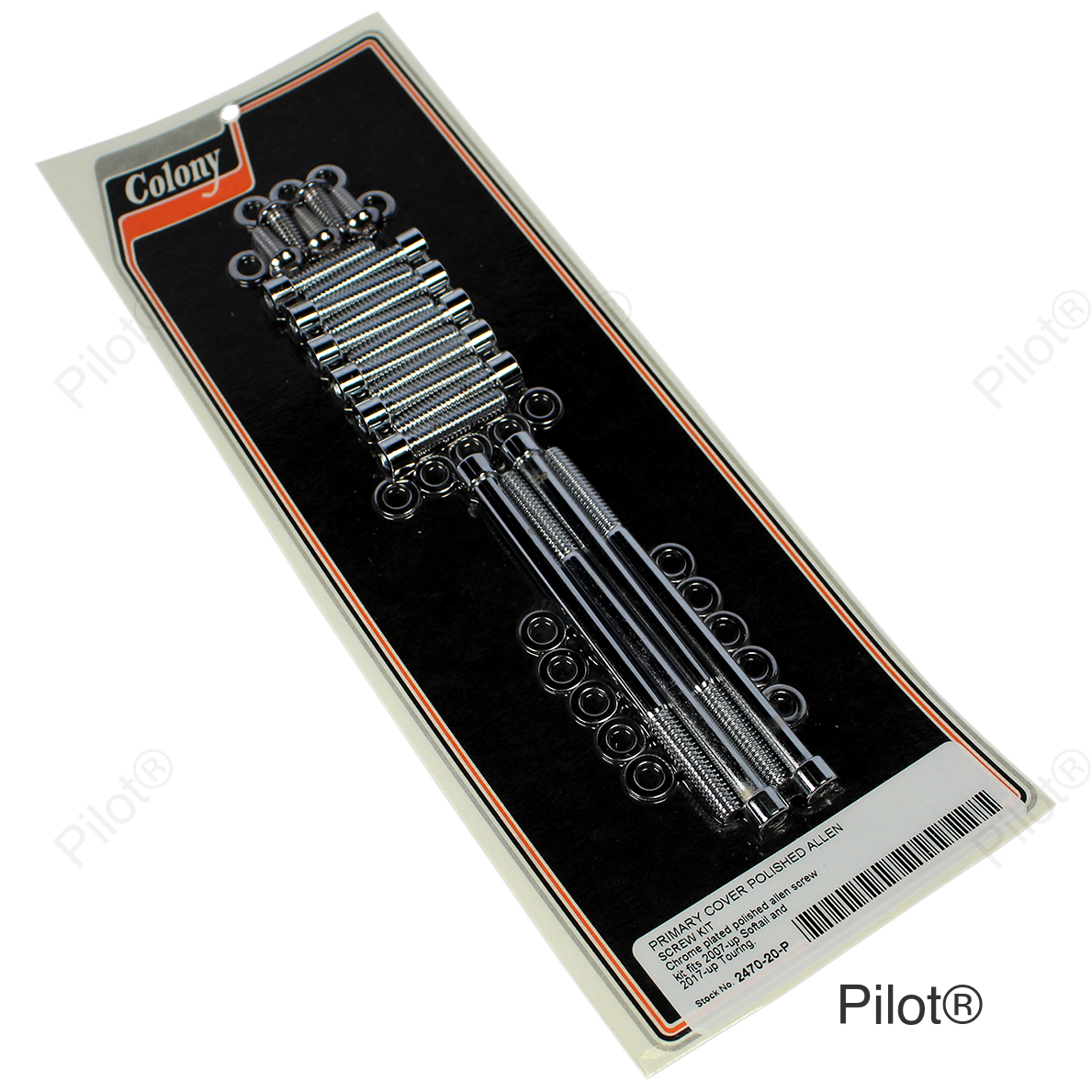 Screw Kit - Primary Cover - Chrome