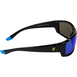Seachoice 98831 "Cascades" Polarized Sunglasses, Frame: Shiny Black, Lens: Blue Mirror thumbnail-5