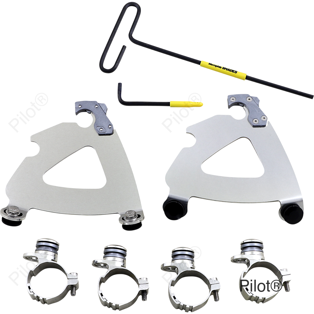 Road Warrior Trigger-Lock Mounting Kit - Polished - XL
