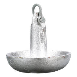 Seachoice Mushroom Anchor, Cast Iron, Aluminum-Painted Silver, 20 Lbs., Boats Up to 24 Ft. Long thumbnail-5