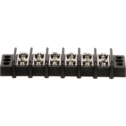 Seachoice Terminal Block, 6-Gang, Nickel Plated Brass Terminals thumbnail-4