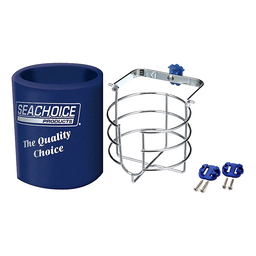 Seachoice Boat Beverage Holder, Thermal Insulator, Chrome Plated Brass thumbnail-7
