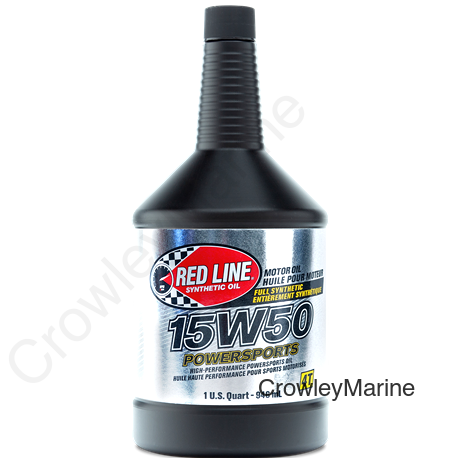 REDLINE 15W50 QT POWERSPORTS