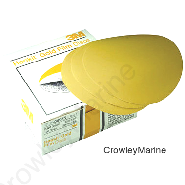 5" P120 GRIT HOOKIT GOLD (051131-00965)