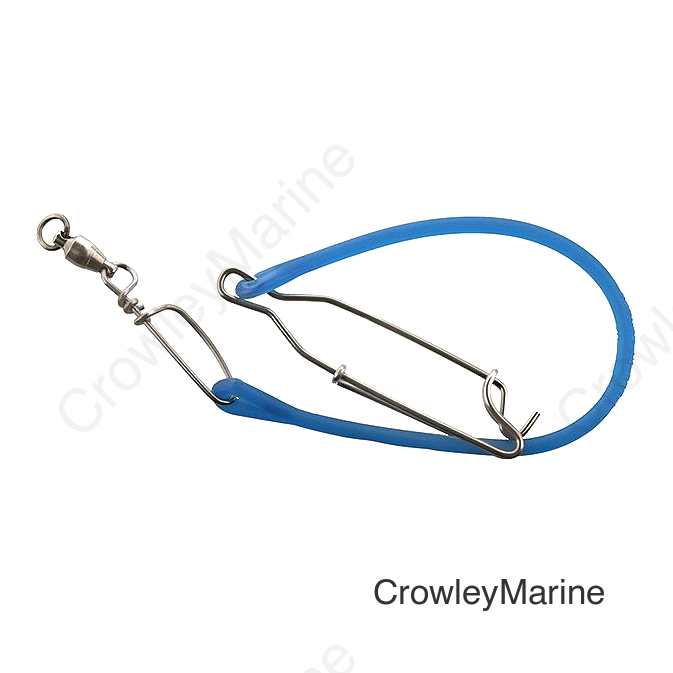 Scotty 370 Trolling Snubber For Downrigger Weights w/Sampo™ Ball Bearing & Trolling Snap, 12/case