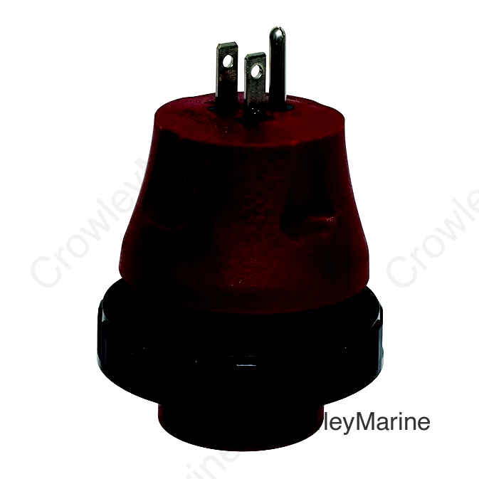 Valterra Mighty Cord Electrical Adapter Plug W/ Locking Ring 15AM-30AF Bulk