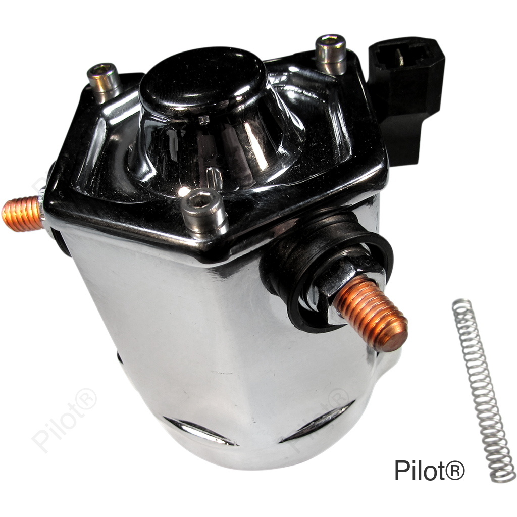 Starter Solenoid Body - Chrome