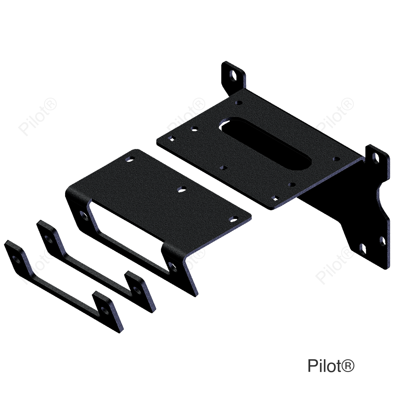 Winch Mount - Polaris
