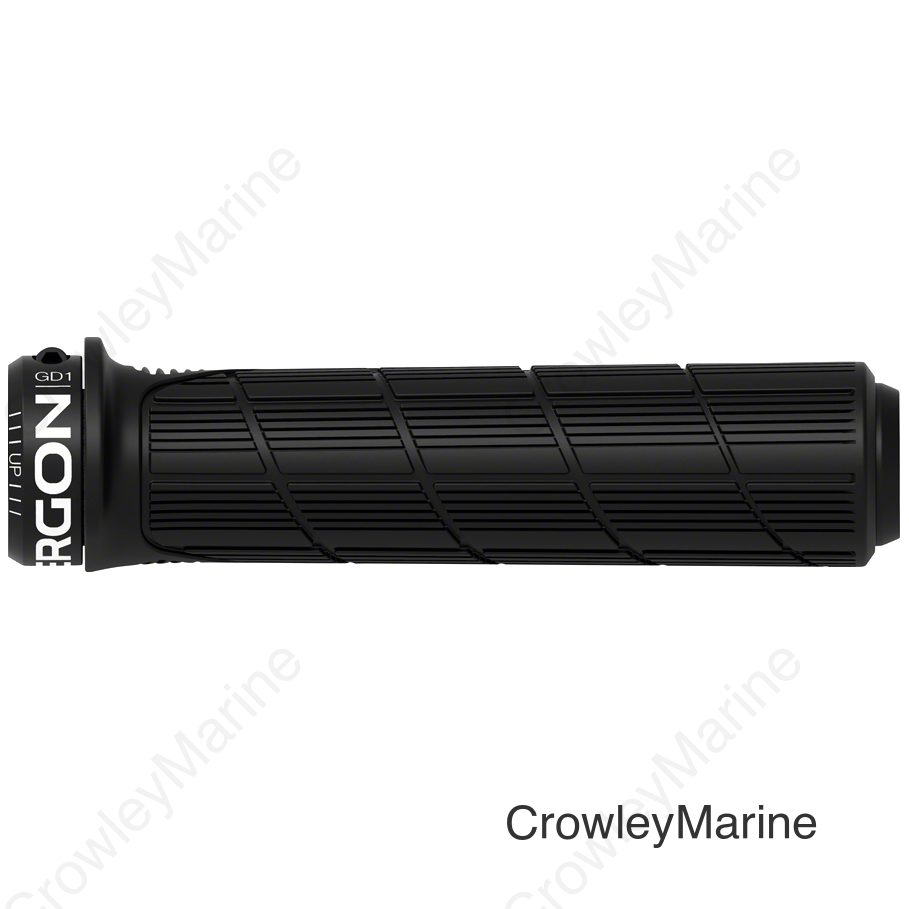 Ergon GD1 Evo Grips - Black Lock-On