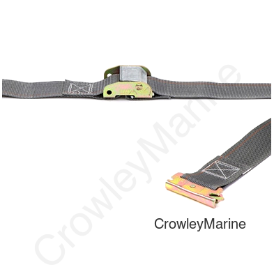 E-Track, Logistics Strap, 2" x 16', 835lbs. WLL w/ Cam Buckle (398130)