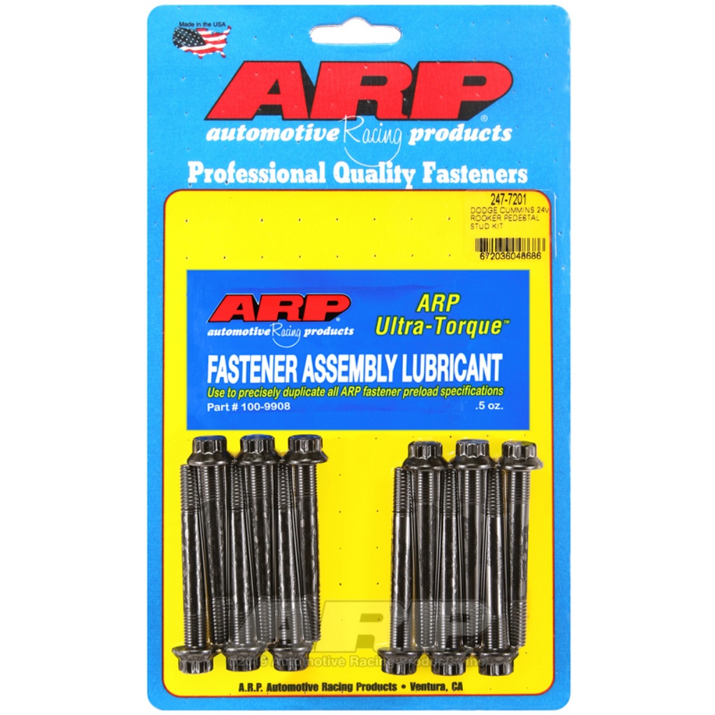 ARP Dodge Cummins 24V Rocker Pedestal Rocker Stud Kit
