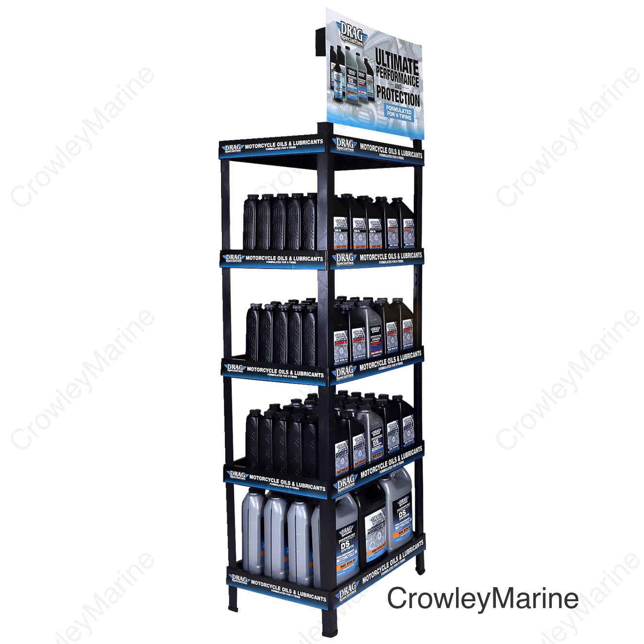 DISPLAY DRAG OIL 5 SHELF