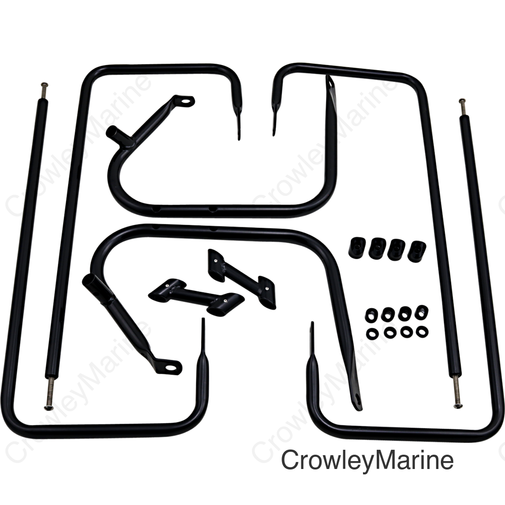 RAIL S/B BLK FLT 97-08