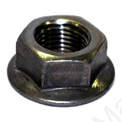 Nut, 1/2"-20 Gr2 Flanged, Plain (078000)