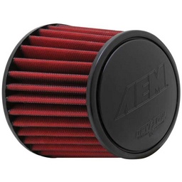 AEM 3.25 in DRY Flow Short Neck 5 in Element Filter thumbnail-0
