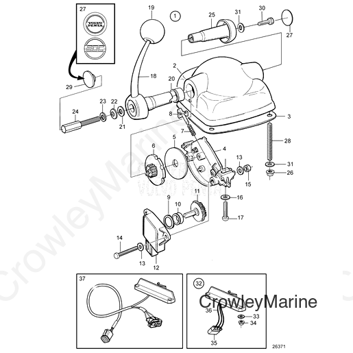 Plug(V2) - Volvo Penta (3581687)