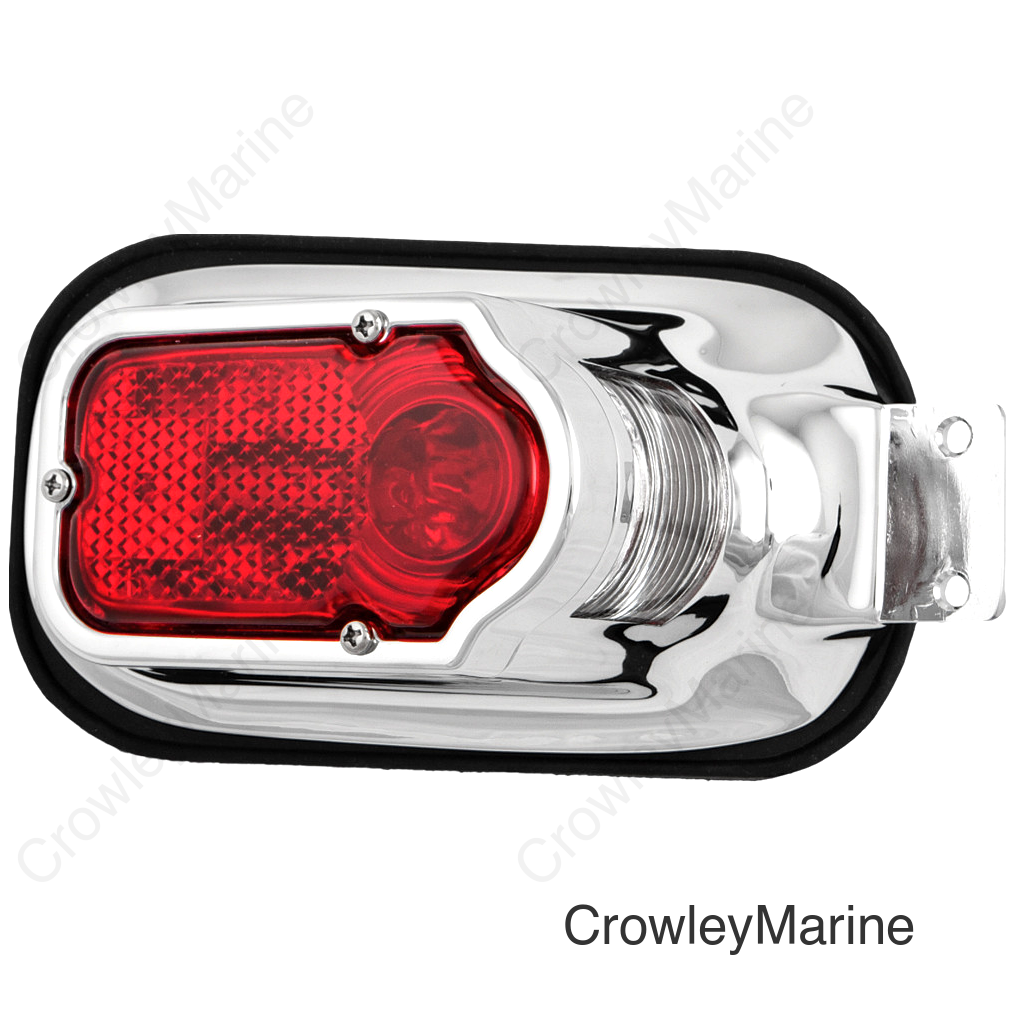 TAILLIGHT TOMBSTONE STK CHROME OE#68003-47