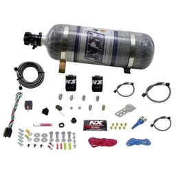 Nitrous Express Shark SHO 400 HP Single Nozzle Nitrous Kit w/Composite Bottle thumbnail-1