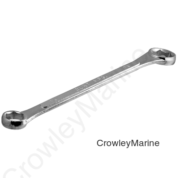 Wrench, 1-1/8" & 1- 1/2" For 3/4" &1" Shank, Chrome (313607)