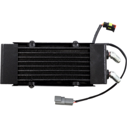 Oil Cooler Kit - Naked Black - Indian thumbnail-1