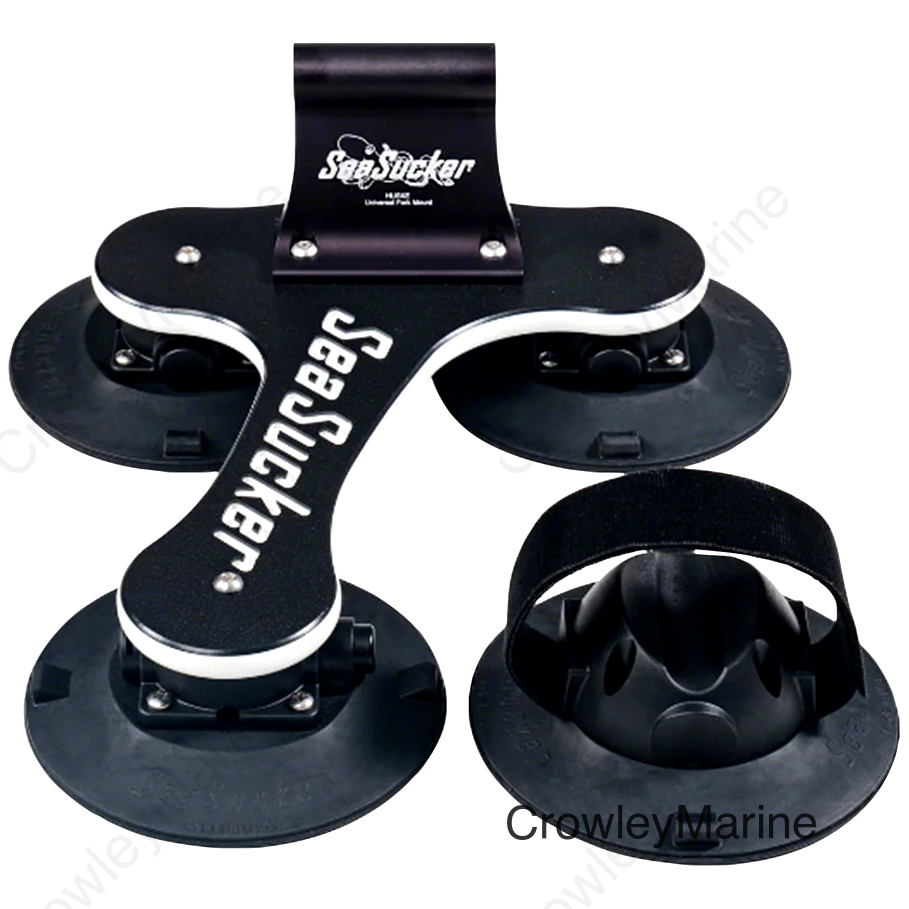 SeaSucker Talon 1-Bike Roof Rack - HUSKE QR Fork Mount and Rear Wheel Holder Black