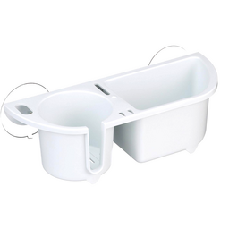 Seachoice Cruisin' Caddy, UV-Resistant Marine Boat Beverage and Item Organizer, White thumbnail-7