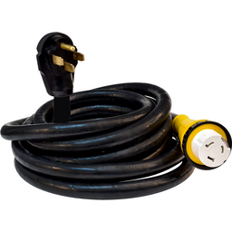 50A 25' DETACH CORD  BLACK  BULK
